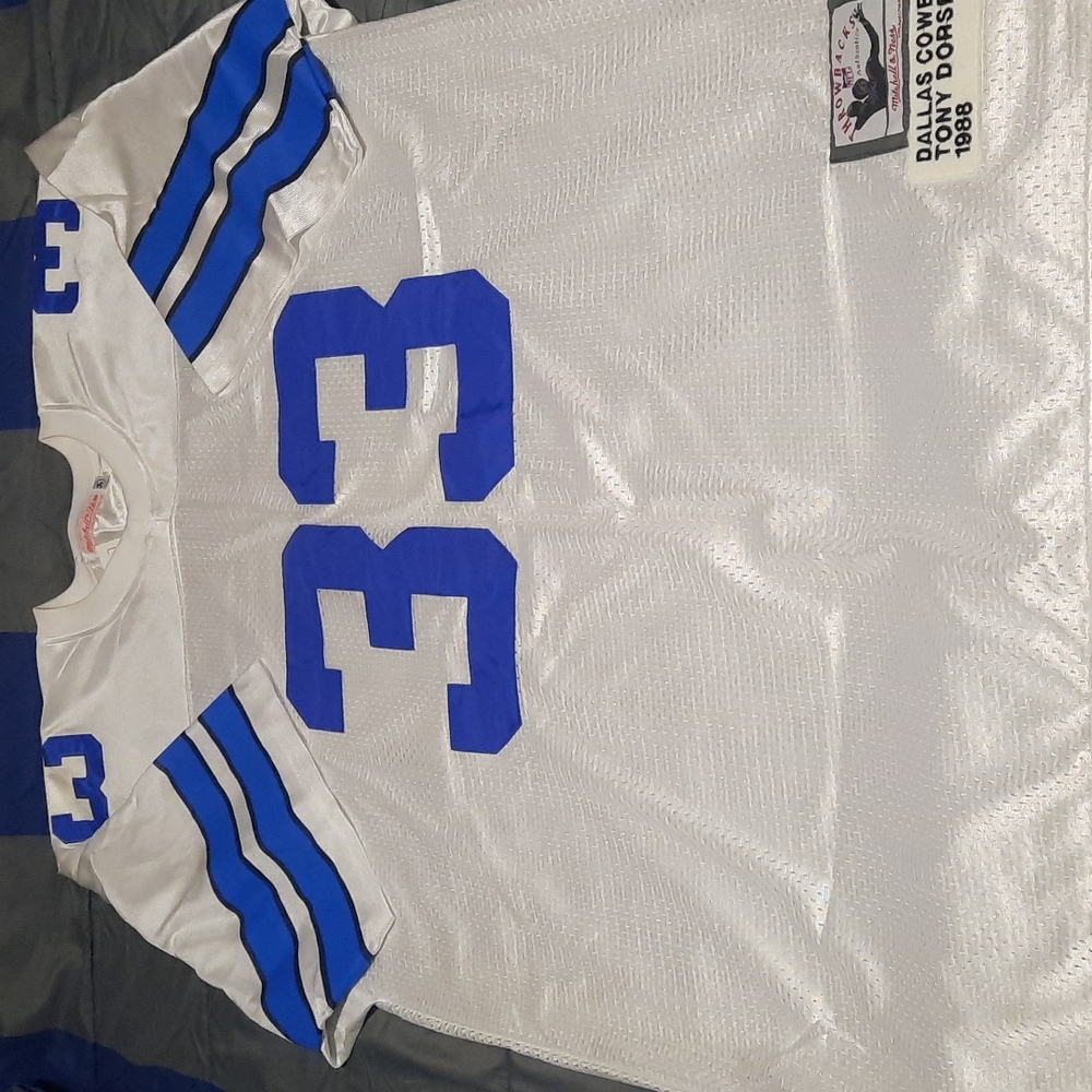 Dallas Cowboys Tony Dorsett throwback home jersey. Sz. 54 (XXL) NWT